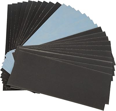 SZXMDKH 30pk 1200-5000 Grit Sandpaper 9"x3.6" Wet Dry Sheets Wood Metal Auto