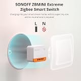SONOFF ZBMINIL2 Zigbee Smart Light Switch 2 Way No Neutral Required view 2