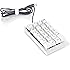 Mechanical Numeric Keypad,Jelly Comb USB Braid Cable Numpad 22-key Number Pad - White