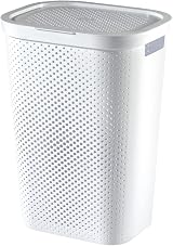 Curver 60 L Infinity Dots Laundry Box White Recycled Plastic 43.7 x 35.1 x 60.2 view 6