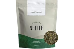 MagJo Naturals Nettle Leaf Tea, 1lb (16Oz) Cut and Sifted: Bulk European Stinging Nettle (Urtica Dioica)