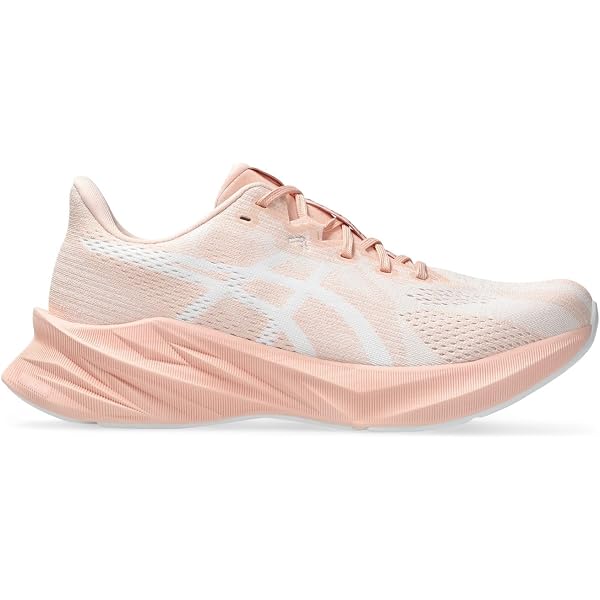 ASICS Tênis de corrida feminino NOVABLAST 5, Sakura Sky/Digital