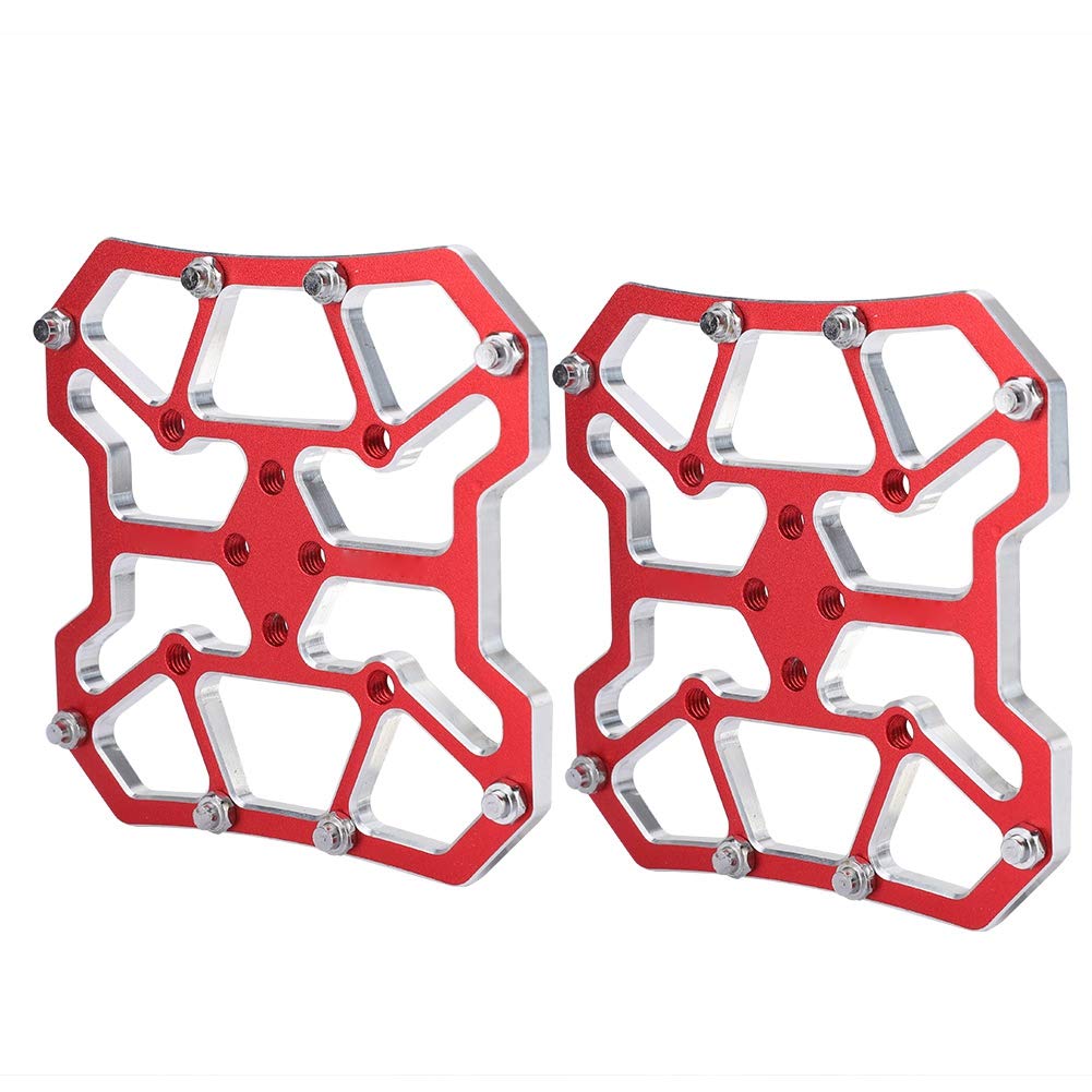 Candeon Bike Pedal 1 Pair Aluminum Alloy Quick Release Mountain Bike Pedal Lock Platform Adapters Bicycle Parts