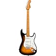 Squier Classic Vibe 50s Stratocaster Electric Guitar, with 2-Year Warranty, 2-Color Sunburst, Maple Fingerboard