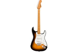 FENDER Squier Classic Vibe 50s Stratocaster Electric Guitar, with 2-Year Warranty, 2-Color Sunburst, Maple Fingerboard