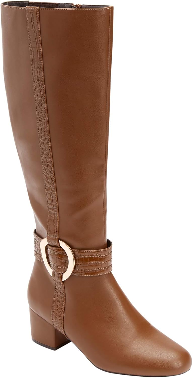 wide width snake boots