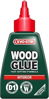 EVO-STIK Wood Glue Clear 125ml Interior Extra Strong Fast Setting