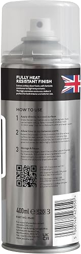 Jenolite Directorust 400ml BBQ and Stove Spray Paint Silver 650°C view 8