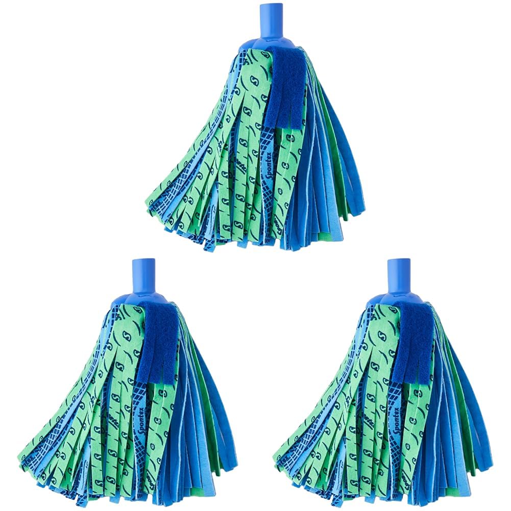Spontex Multi+ Fringe Mop Refill (Pack of 3)