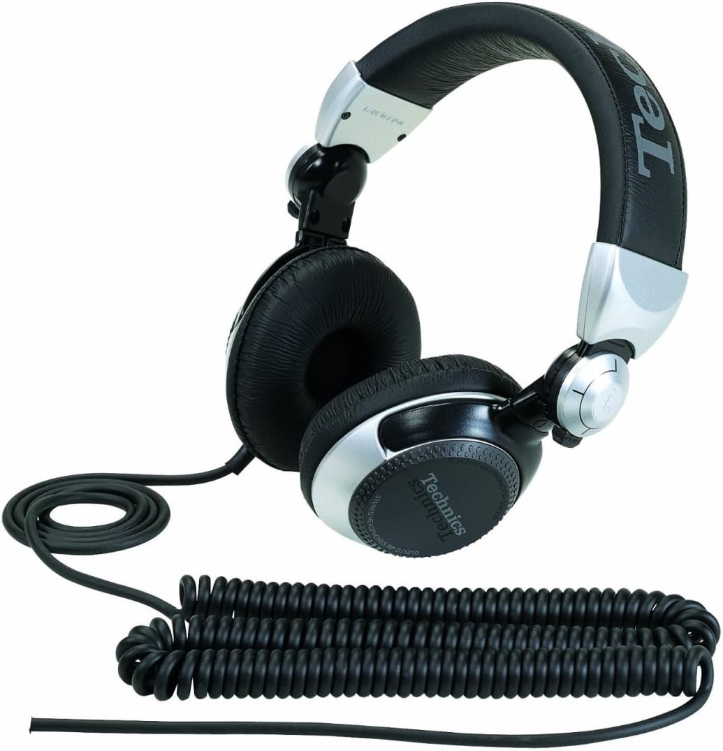 Technics RPDJ1210 DJ Headphones Silver Amazon.co.uk Electronics
