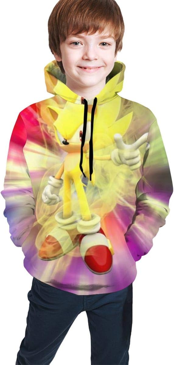 Kids Boys Girls 3D Comfy Hoodie Halloween Hooded Tracksuit Pullover Top