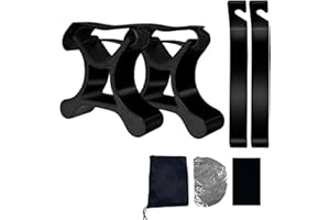 MOOYIYAN Portable Repair Stand,For Bicycles,eBikes,Compatible w All Electric Bikeswith Maintenance Bracket,Pry Bar,Cushion Cover, Black,Carrying Case,Absorbent Cloth,Waterproof Seat Cover