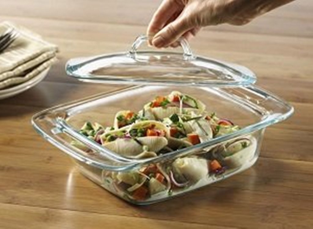 Pyrex Bakeware Quart Casserole Dish With Lid Rectangular W