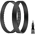 Vacuum Cleaner Belts for Bissell Proheat Vacuum Cleaner 6960W,Fit Models 1846,1799,1623,1694W,1697, 1698,1699,1622,7901,7920,7950,8806, 8905,8910 Series,Replace Parts 2150628 and 0150621