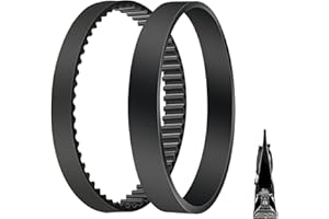ATUOE Vacuum Cleaner Belts for Bissell Proheat Vacuum Cleaner 6960W,Fit Models 1846,1799,1623,1694W,1697, 1698,1699,1622,7901,7920,7950,8806, 8905,8910 Series,Replace Parts 2150628 and 0150621