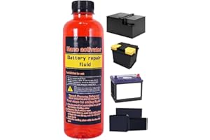 Battery Repair Solution | 500ml Additive Fluid,Battery Restore Liquid Solution | for Automotive Mechanics Indoor Outdoor Gara