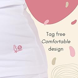 Feathers Girls Solid White Tagless Cami Super Soft