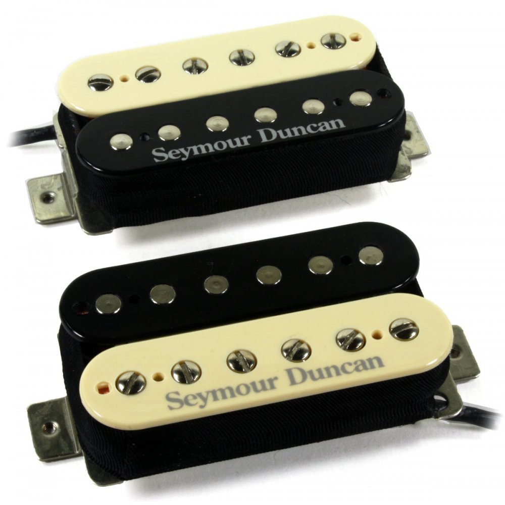 Seymour Duncan Pickups Hot Rodded Zebra Humbucker Pickups Sh 2n Sh 4 Jb Jazz Set Buy Online In India At Desertcart In Productid