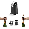 Dreamfarm Champop Champagne Bottle Opener Easy Twist Cork Popper | Effortlessly pops open sparkling wine and prosecco with st
