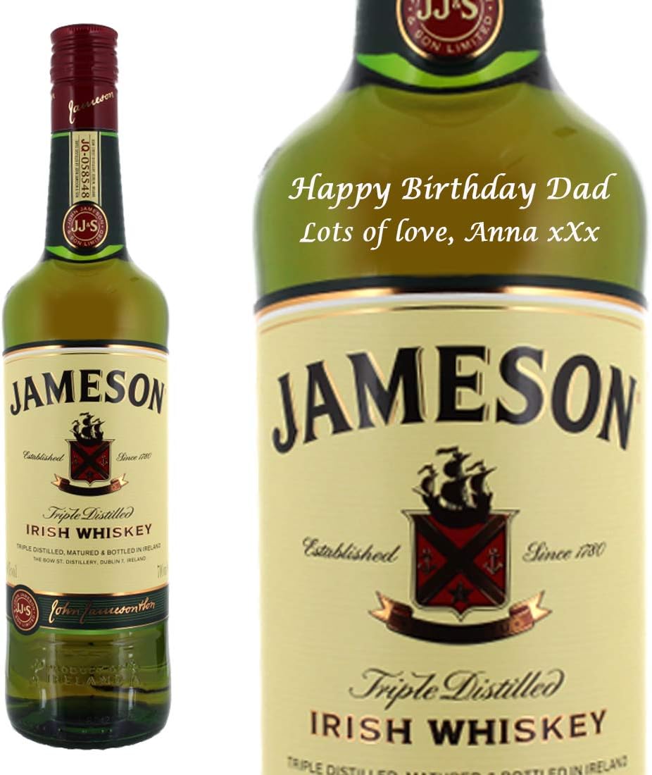 Personalised Jameson 70cl