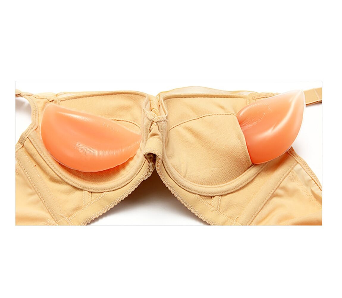 Woman Silicone Bra Inserts Breast Enhancers Padding Breast Bra Pads Breast Chest Pads Enhancers