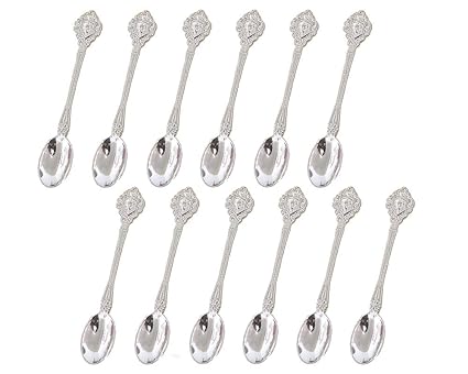 Creativa Series de Pequeñas Cuchara Faraón egipcio Retro Cuchara,Un juego de 12 piezas