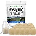 AUDQQM Mosquito Repellent Outdoor Patio, Mosquito Repellent Balls, Mosquitoes Deterrent for Yard, Outdoor Mosquito Control, Mosquito Repellant for Room/Travel/Camping/Garage, Keep Mosquito Away-12P