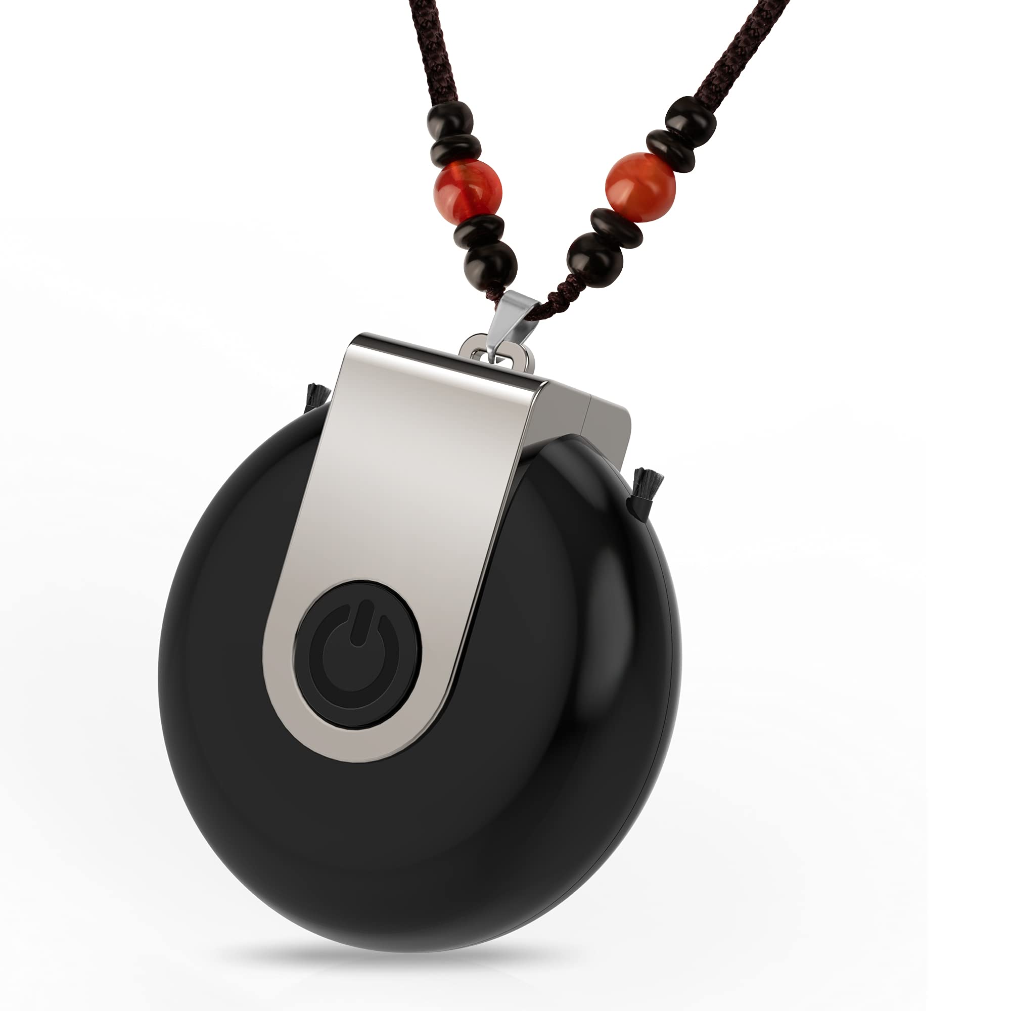 Negative Ion Portable Personal Air Purifier - Mini Wearable Necklace for Kids, Adults, Home, Office, Car - USB Powered