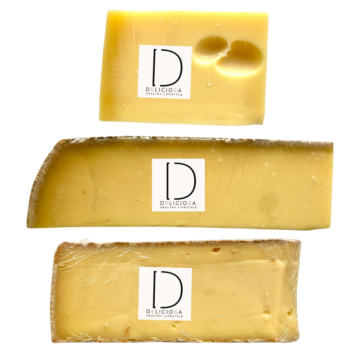 Mua DELICIOSA Cheese Set, Match White Wine, Cheese Assortment, 3 Types