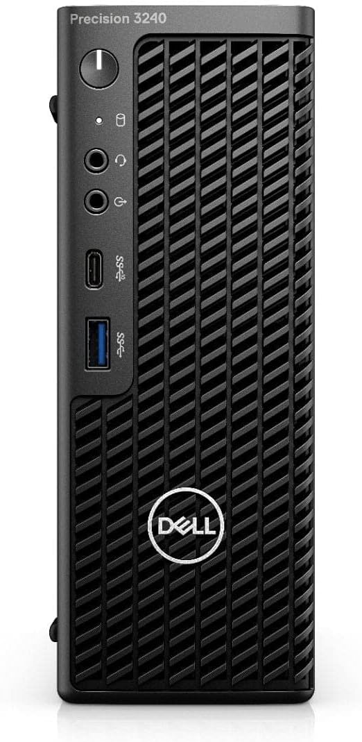 Dell Precision T3240 Desktop - Intel Core i5 10th Gen - i5-10600 - Six Core 4.8Ghz - 256GB SSD - 16GB RAM - Windows 10 Pro (Renewed)