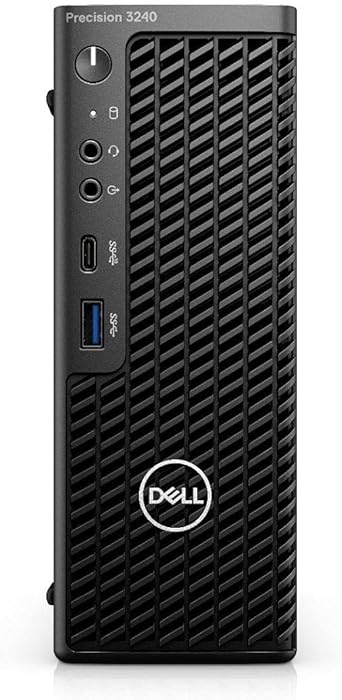 Dell Precision T3240 Desktop - Intel Core i5 10th Gen - i5-10600 - Six Core 4.8Ghz - 256GB SSD - 16GB RAM - Windows 10 Pro (Renewed)