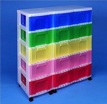 Storage Tower Triple With 5x12 5x30 Litre Really Useful Drawers
