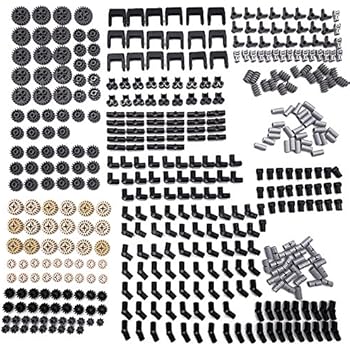 New Technic Series Parts - 450 Pieces Gear Chain Link Connectors Bricks Sets- Compatible with All Major Brands