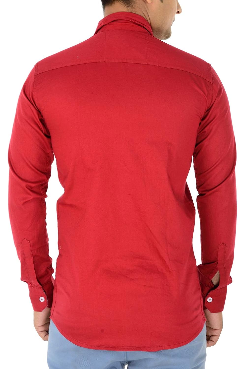 n t fashion men's satin casual shirt