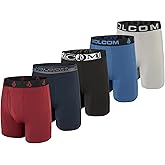 Volcom Mens Boxer Briefs Poly Spandex Performance Boxer Briefs Underwear
