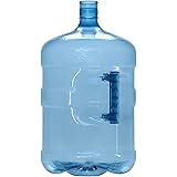 Brio B.P.A. Free 5 Gallon Plastic Crown Cap Reusable Water Bottle Container