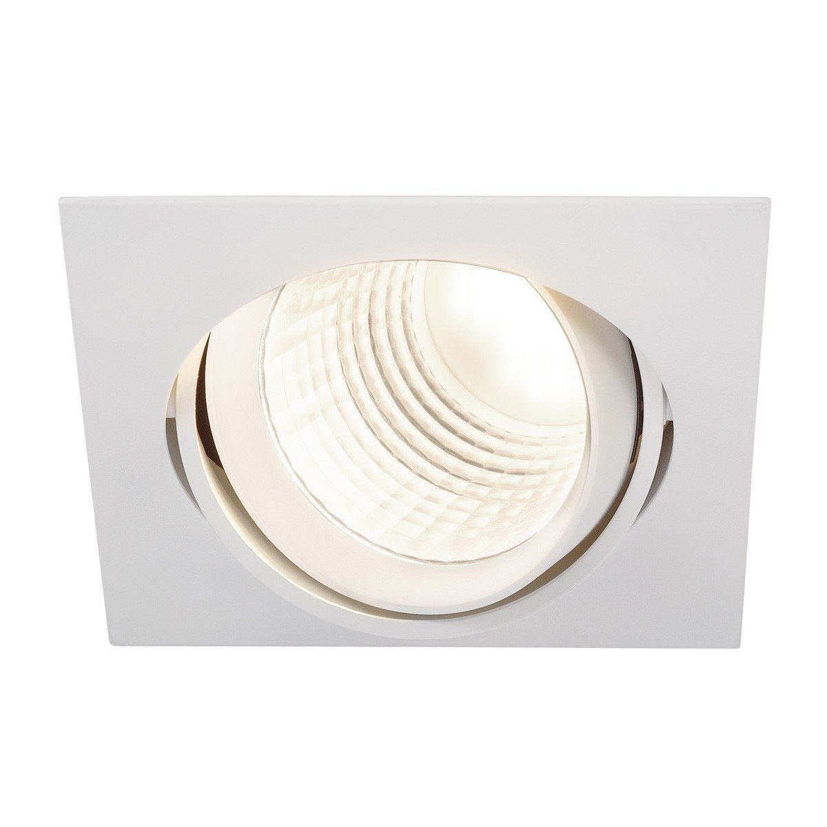SLV New TRIA DLMI Square Downlight, White-mat, 4000K, 60°, Metal