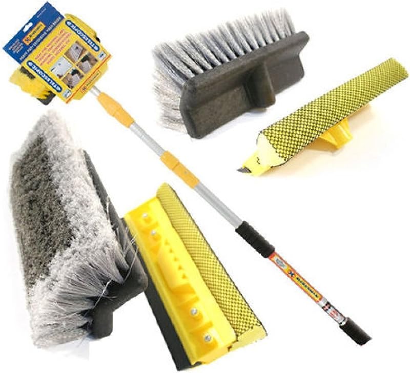 Marksman 3M Aluminium Telescopic Water Fed Window Brush 9ft Extendable