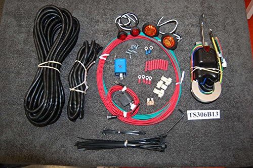 SXS/UTV Polaris RZR 900XP 800 800s Turn Signal &amp; LED Light Kit w/Billet Clamp TS306B13