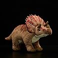 ZHONGXIN MADE Simulation Triceratops Dinosaur Stuffed Animal - 15 inch Simulation Dinosaur Plush Toy, Lovely Triceratops Dinosaur Stuffed Animal Toy as Gifts for Your Kids