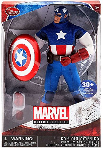 Marvel ultimate series captain america premium action f…