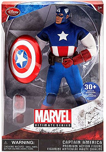 Marvel Ultimate Series Captain America Premium Action Figure