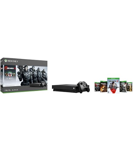 Amazon.com: Xbox One X 1TB Console - Gears 5 Bundle [DISCONTINUED