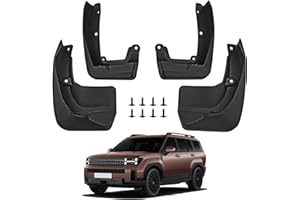 Norand Mud Flaps for Hyundai Santa Fe 2024 2025 Mud Guards Splash Guards Tire Protector Mudguard Accessories Front & Rear 4pcs Set