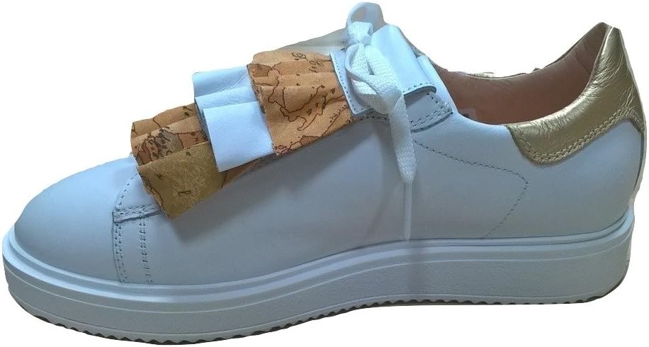 Alviero Martini 1 Classe Junior N 0467 0030 White Beige Shoes Women