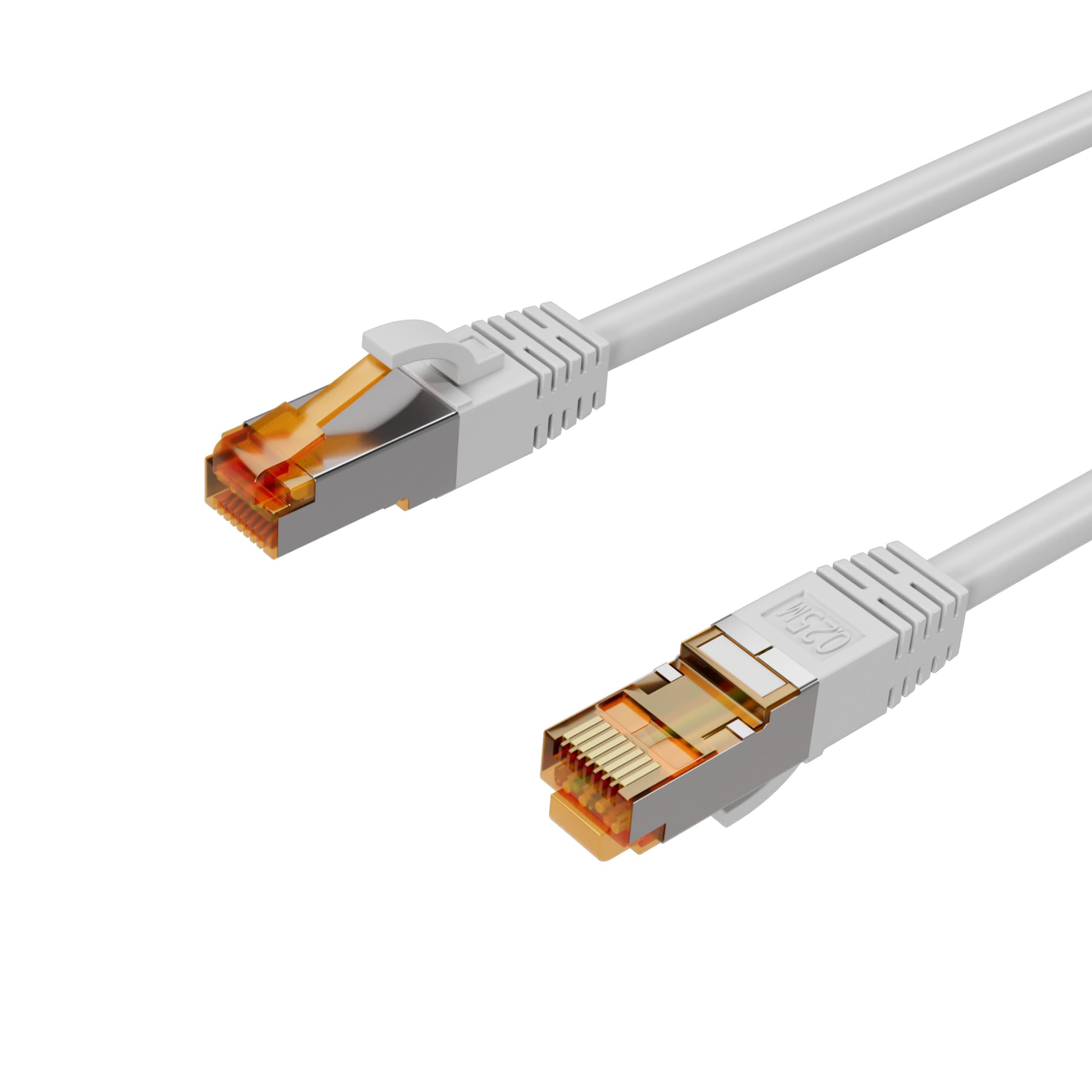 Flexline® -Patch cable cat. 6A S/FTP, highly flexible, PIMF, 500 MHz, 5.00 m