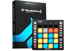 PreSonus ATOM Production & Performance Midi Pad Controller with Studio One Artist and Ableton Live Lite Recording Software