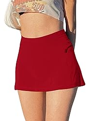 Meladyan Women Sexy Micro Skirt Lining Shorts