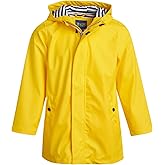 iXtreme Boys Rain Jacket - Lightweight Waterproof Hooded Rain Coat for Boys - Windbreaker Jacket for Outdoor Play & Travel