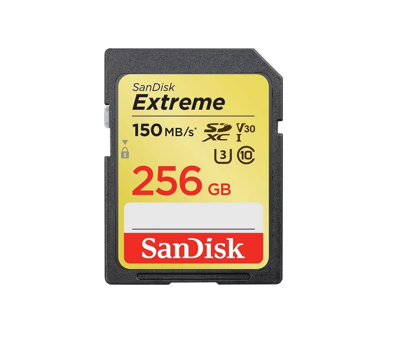 SANDISK - CARDS EXTREME PLUS 256GB SDHC MEMORY CARD 190MB/S 130MB/S UHS-I CLASS